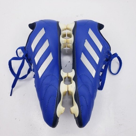 Adidas Goletto VIII Blue Firm Ground FG Soccer Cleats Boys Youth Size 1.5 - Picture 8 of 12